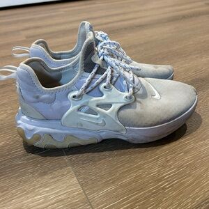 White Nike prestos custom